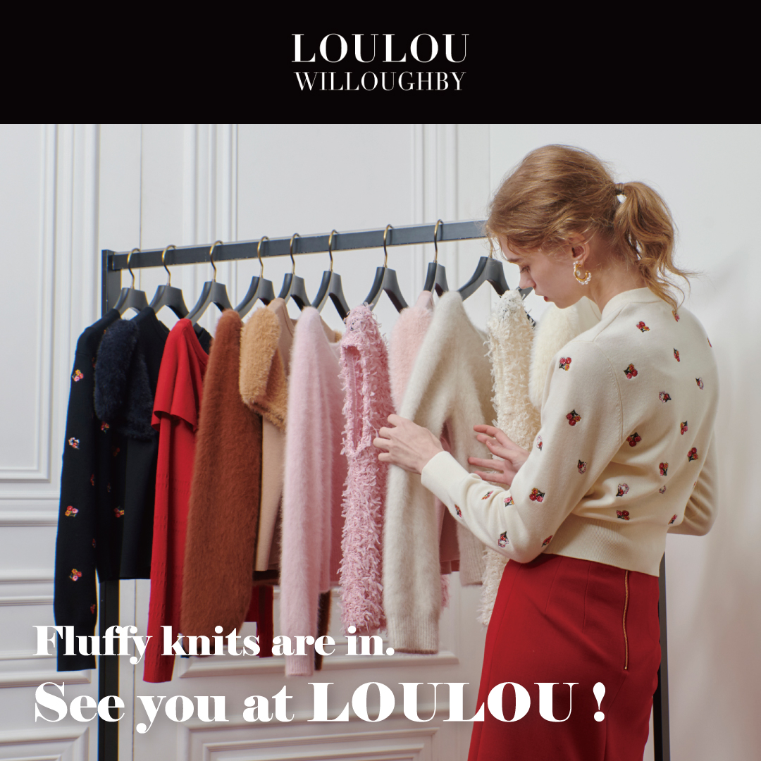 なおっち★ビーバーミドル丈コート　ウール　赤　レッド　ルルウィルビー LOULOU WILLOUGHBY OFFICIAL SITE｜ルル・ウィルビー 公式